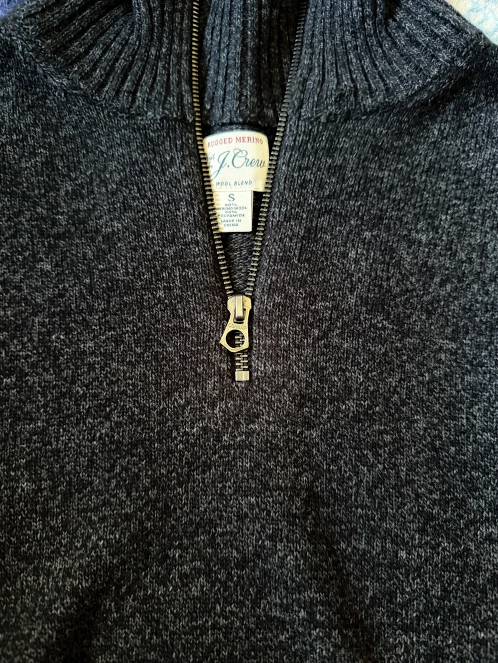 J. Crew Men's Half-Zip Sweater